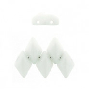 Abalorios Matubo GemDuo 8x5mm White